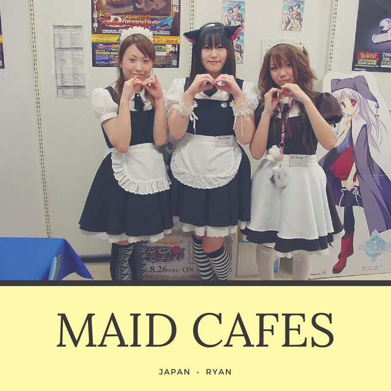 Akihabara has Maid Cafes