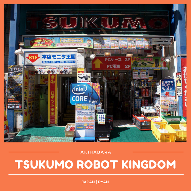 Tsukomo Robot Kingdom Robot Store in Akiba