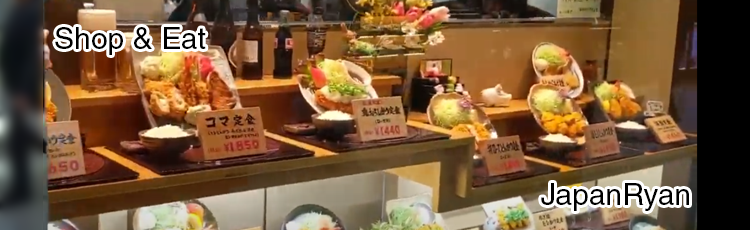 Shop and Eat in Japan.